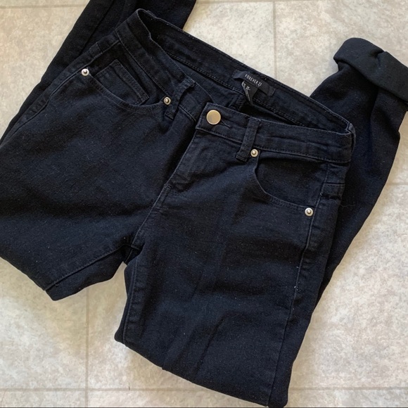 Forever 21 black skinny jeans 👖🖤 - Picture 1 of 3